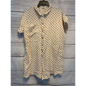Flawless Play It Up Polka Dot Romper Size M